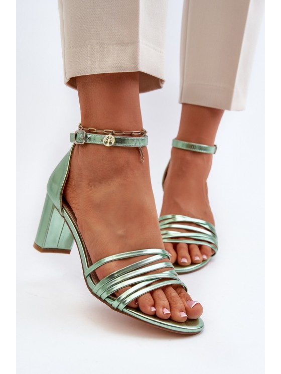 Black Sandals with Straps Enitia