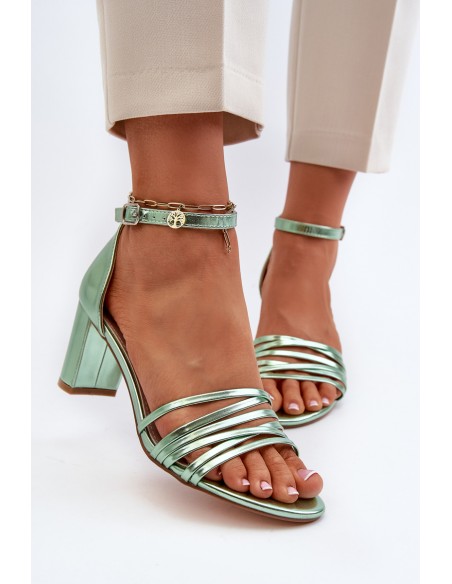 Black Sandals with Straps Enitia