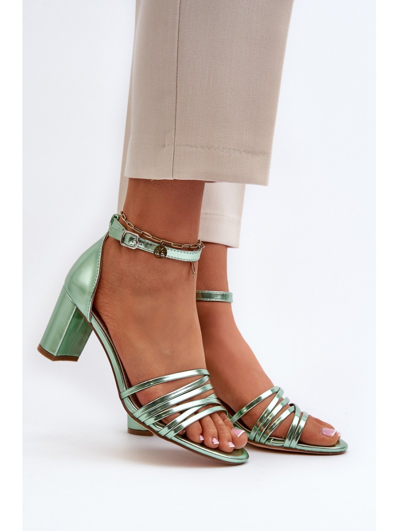 Black Sandals with Straps Enitia
