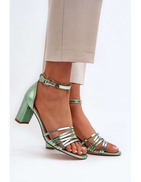 Black Sandals with Straps Enitia