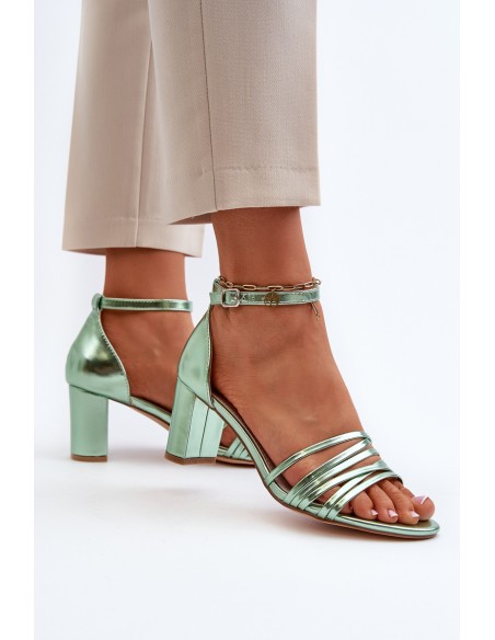 Black Sandals with Straps Enitia