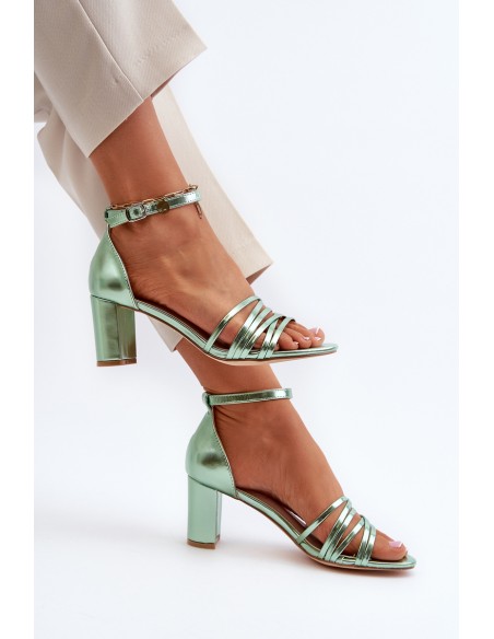 Black Sandals with Straps Enitia