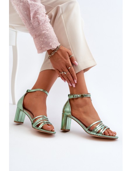 Black Sandals with Straps Enitia