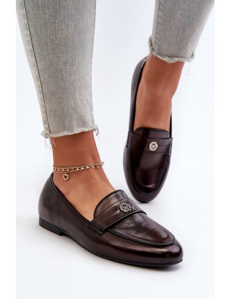 Women's Flat Heel Loafers Beige Sylvaine