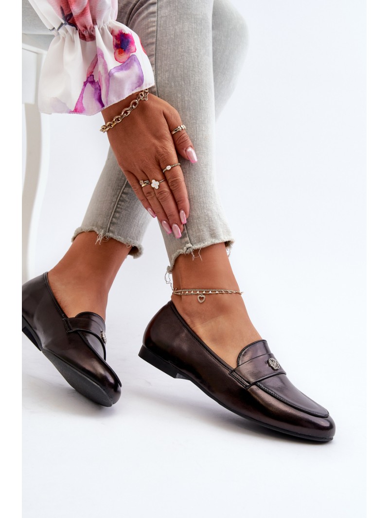Women's Flat Heel Loafers Beige Sylvaine
