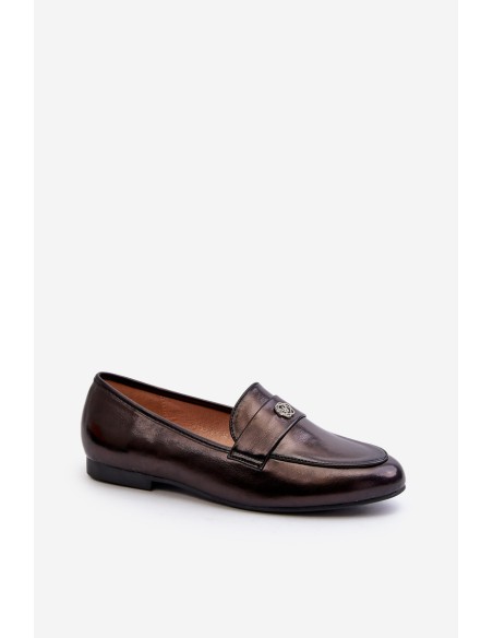Women's Flat Heel Loafers Beige Sylvaine