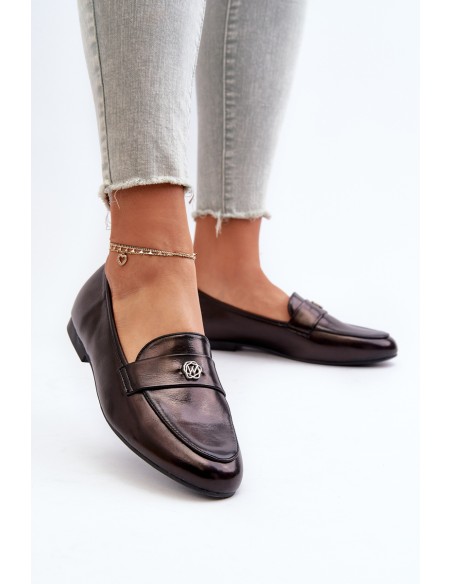 Women's Flat Heel Loafers Beige Sylvaine
