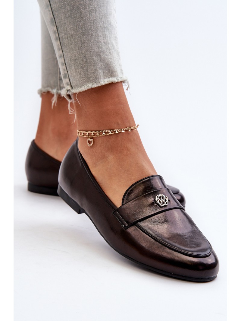 Women's Flat Heel Loafers Beige Sylvaine