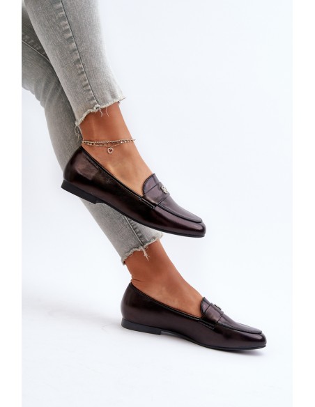 Women's Flat Heel Loafers Beige Sylvaine