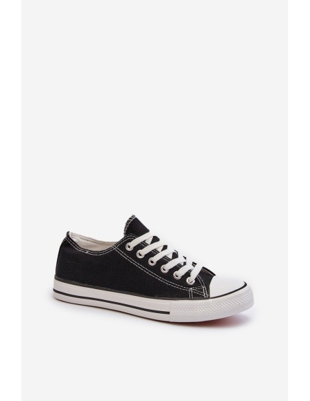 Women's Classic Low Black Sneakers Caelira