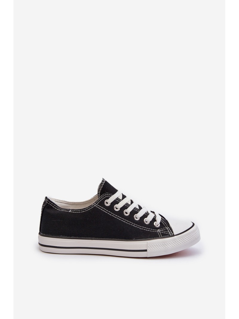 Women's Classic Low Black Sneakers Caelira