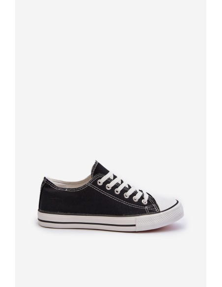 Women's Classic Low Black Sneakers Caelira