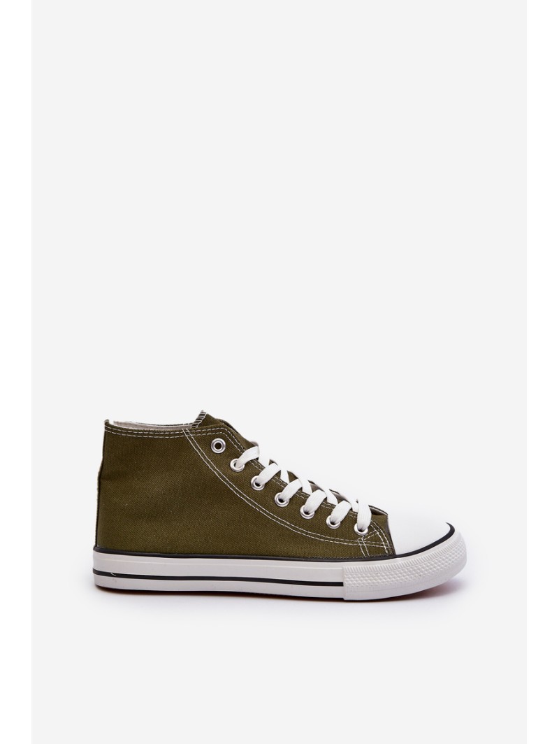 Women's Dark Green Sneakers Socerio