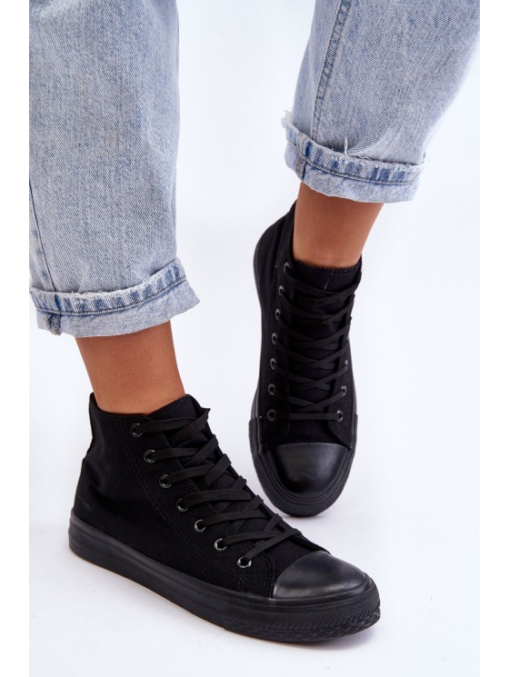 Women's Black Sneakers Socerio 2