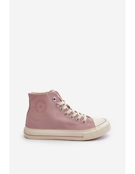 Women's High-Top Sneakers Big Star NN274277 Pink