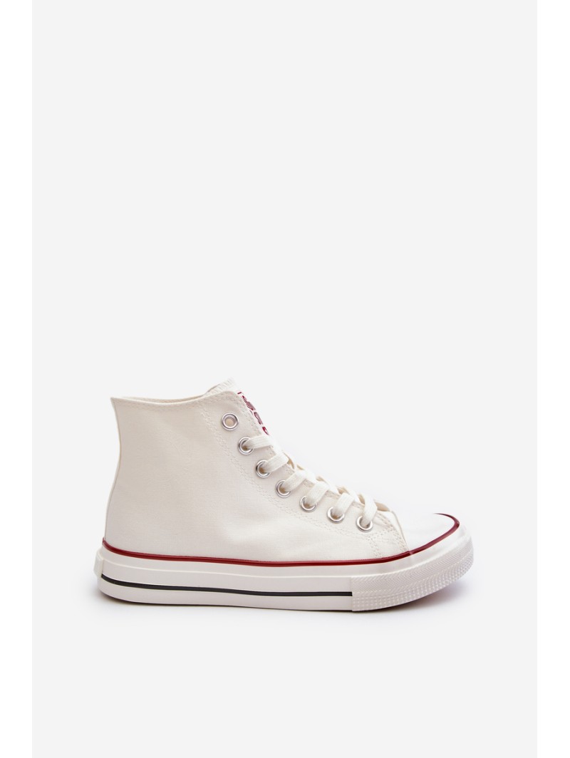 Women's high-top sneakers Big Star NN274276 White