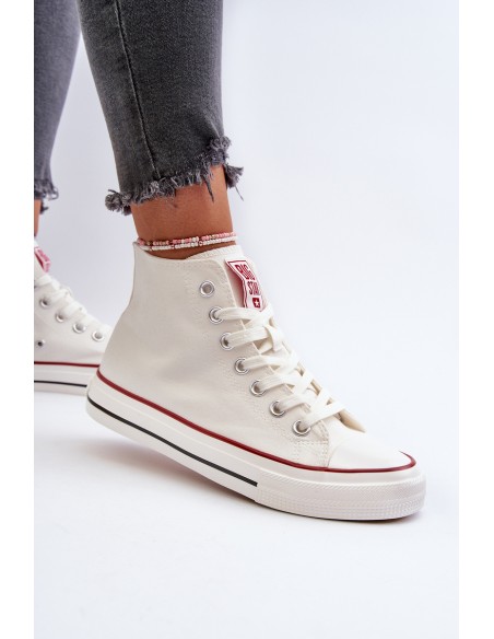 Women's high-top sneakers Big Star NN274276 White