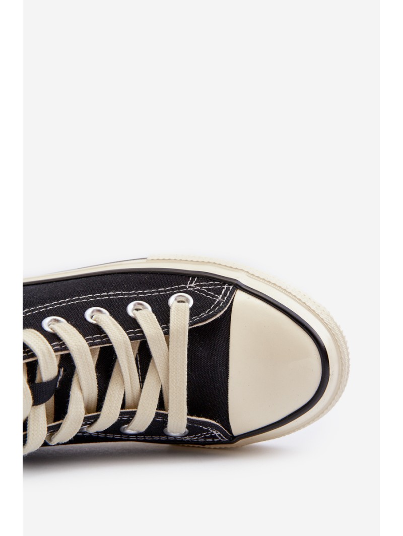 Women's High-Top Sneakers Big Star NN274283 Black