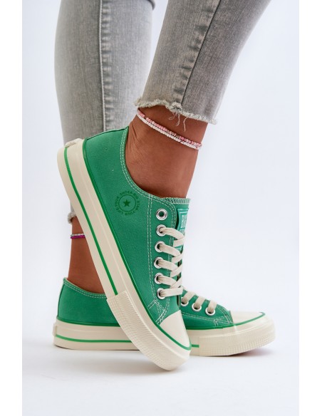 Women's Sneakers Big Star NN274240 Green