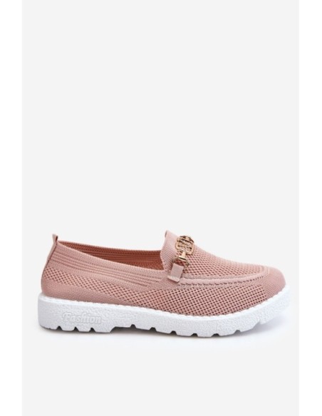 Women's Slip-On Sneakers With Embellishment Pink Alena