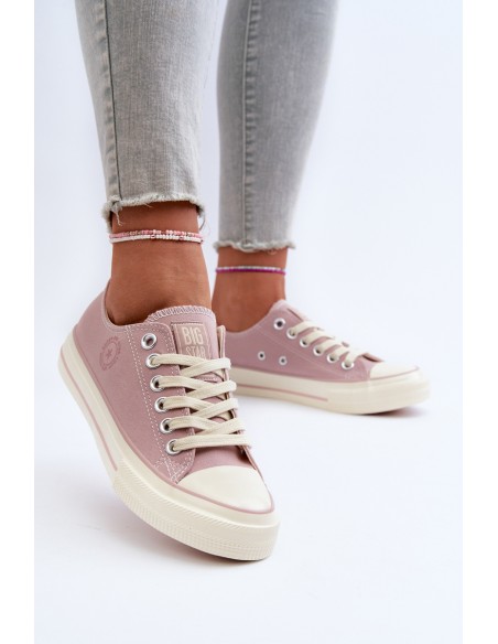 Low Women's Sneakers Big Star NN274270 Pink
