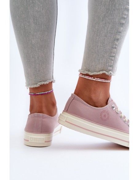 Low Women's Sneakers Big Star NN274270 Pink