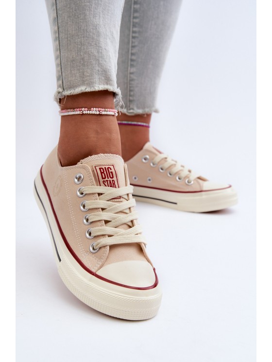 Low Women's Sneakers Big Star NN274272 Beige
