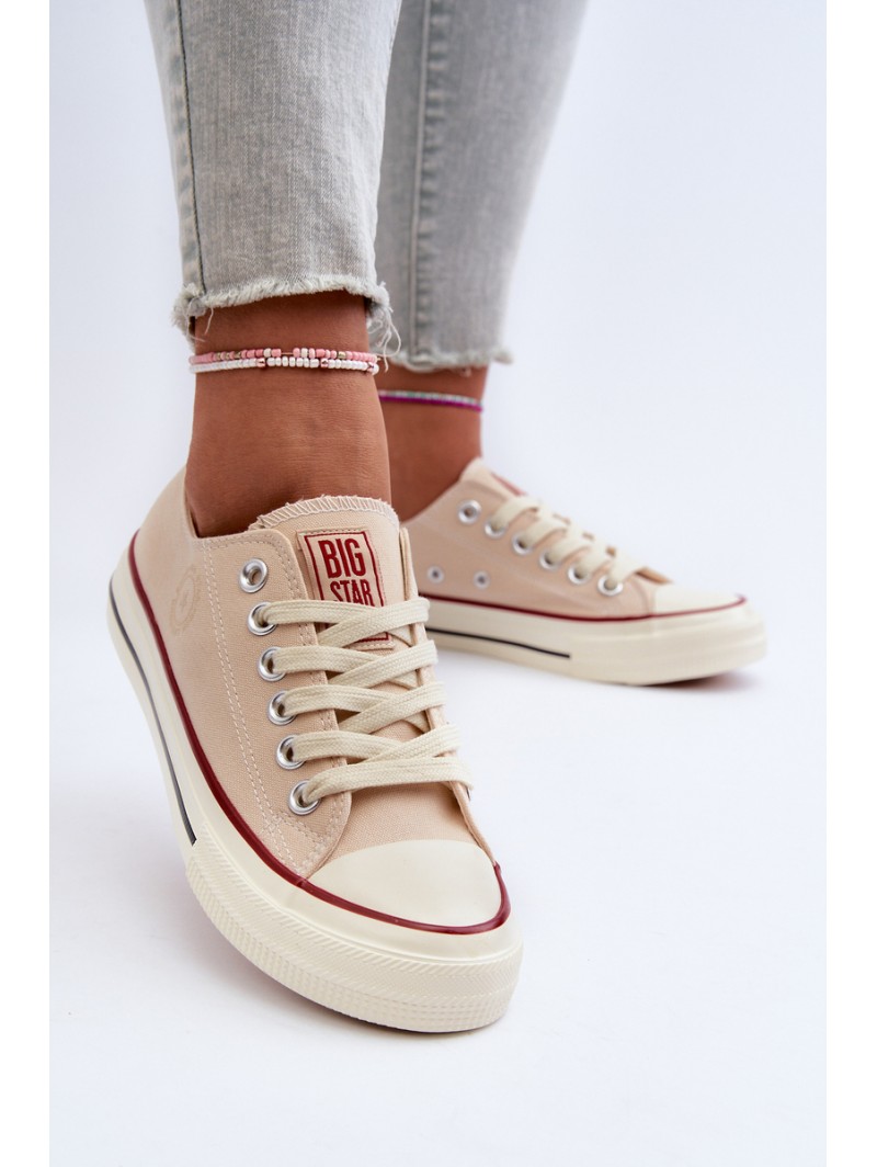 Low Women's Sneakers Big Star NN274272 Beige