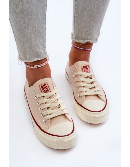 Low Women's Sneakers Big Star NN274272 Beige