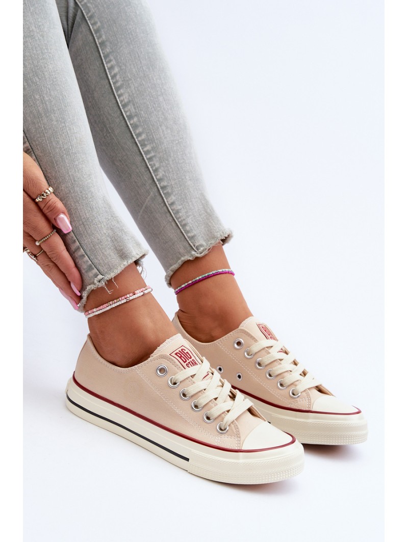 Low Women's Sneakers Big Star NN274272 Beige