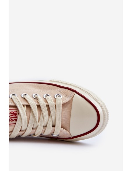 Low Women's Sneakers Big Star NN274272 Beige