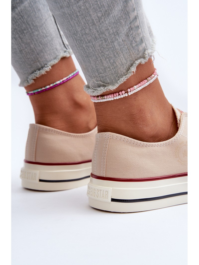 Low Women's Sneakers Big Star NN274272 Beige