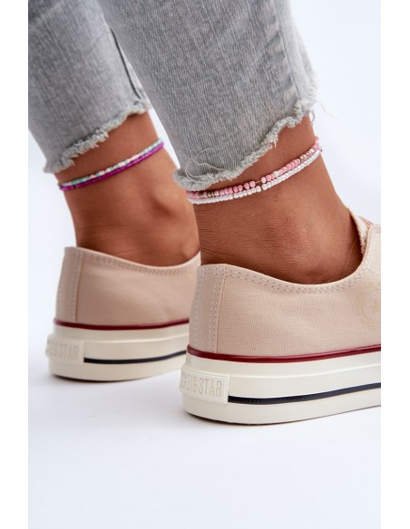 Low Women's Sneakers Big Star NN274272 Beige