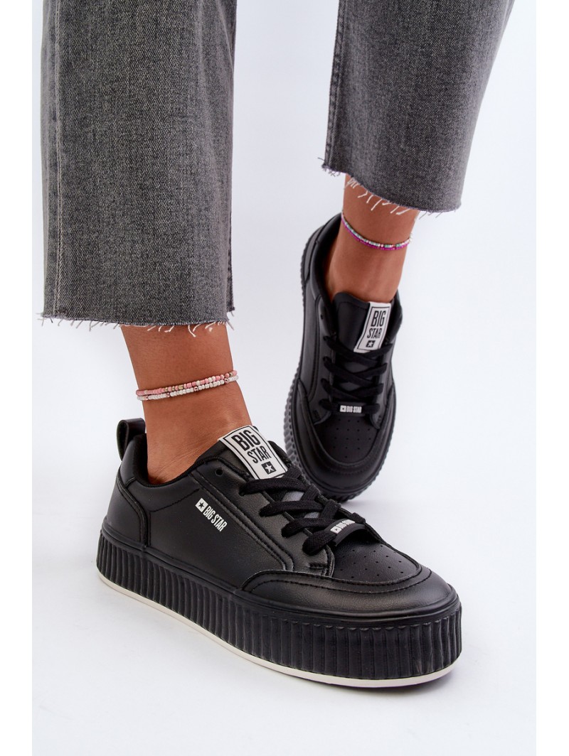 Women's Platform Sneakers Big Star NN274255 Black