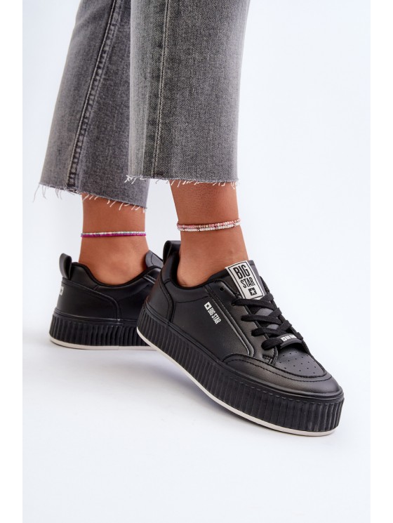 Women's Platform Sneakers Big Star NN274255 Black 2