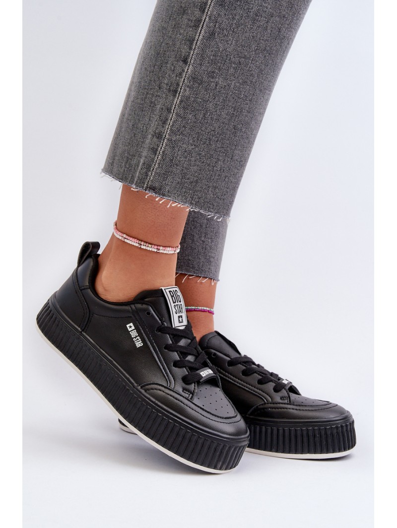 Women's Platform Sneakers Big Star NN274255 Black