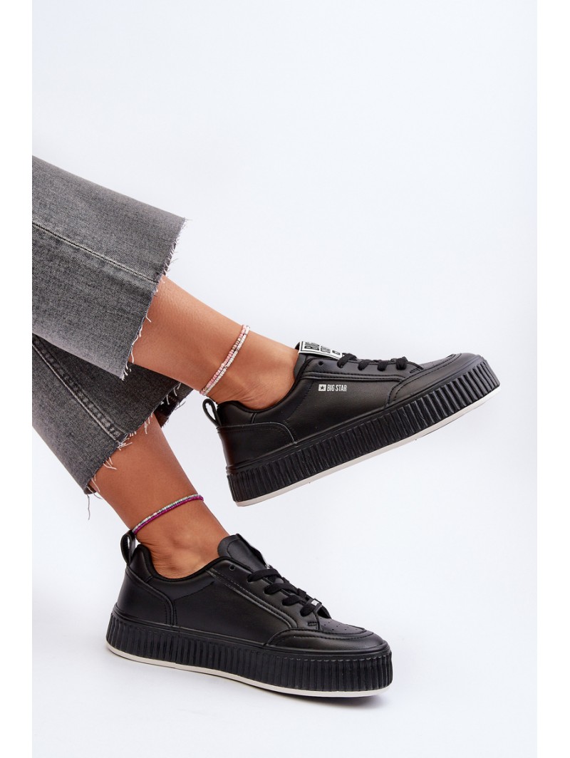 Women's Platform Sneakers Big Star NN274255 Black
