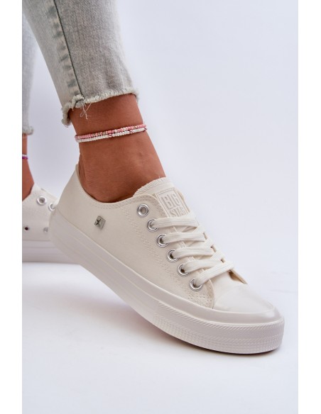 Classic Women's Sneakers Big Star NN274285 White