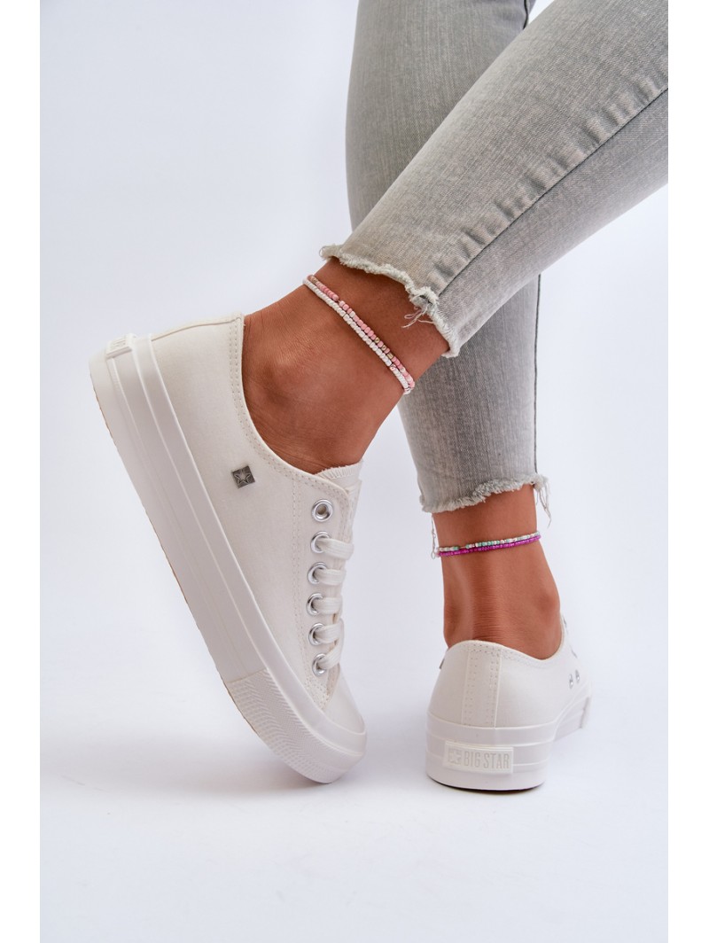 Classic Women's Sneakers Big Star NN274285 White