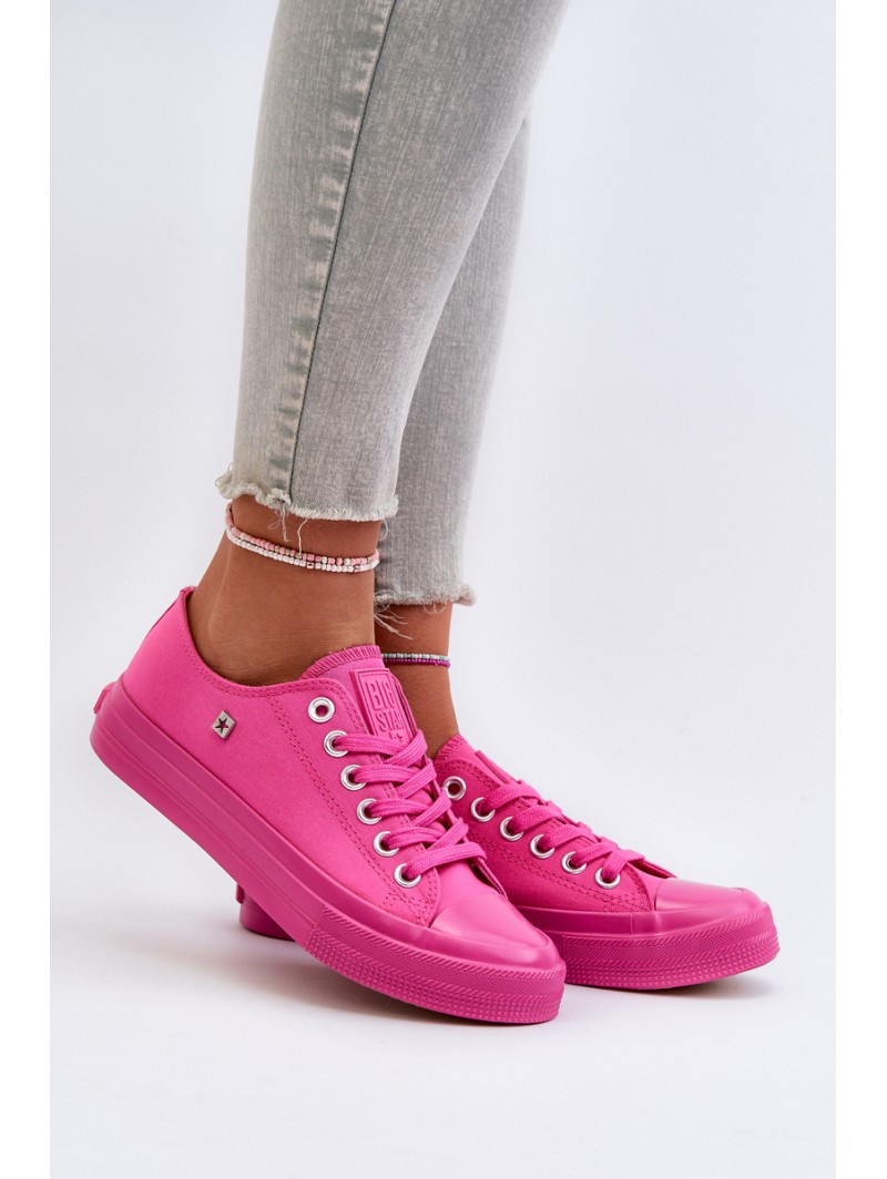 Classic Women's Sneakers Big Star NN274290 Fuchsia