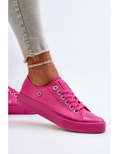 Classic Women's Sneakers Big Star NN274290 Fuchsia