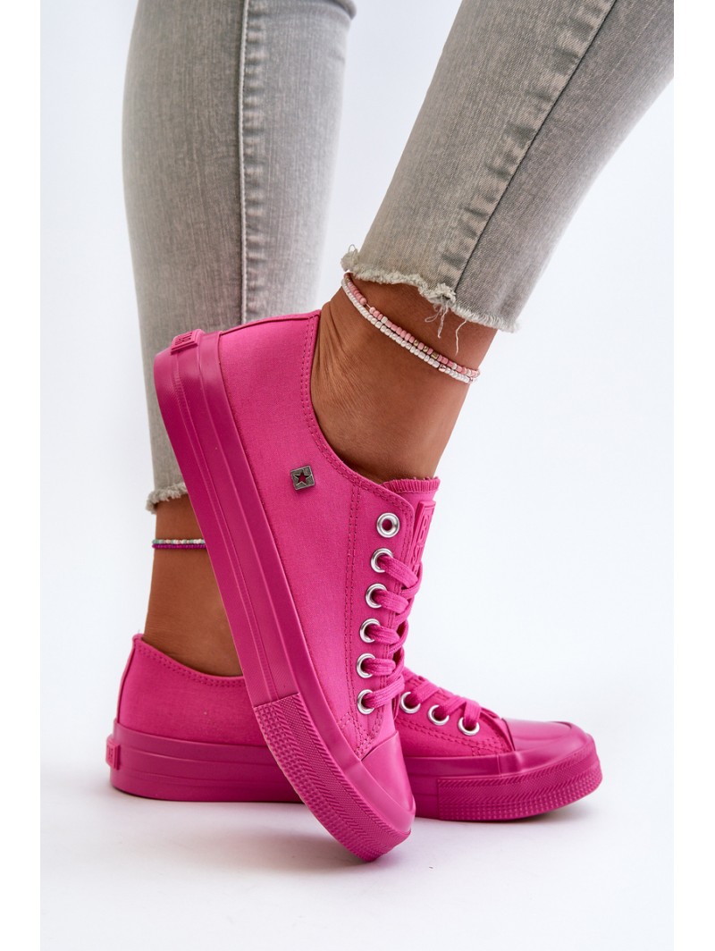 Classic Women's Sneakers Big Star NN274290 Fuchsia