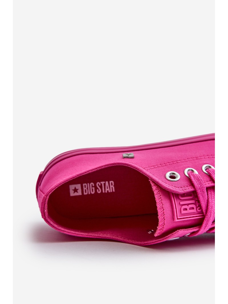 Classic Women's Sneakers Big Star NN274290 Fuchsia