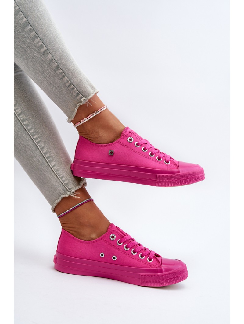 Classic Women's Sneakers Big Star NN274290 Fuchsia