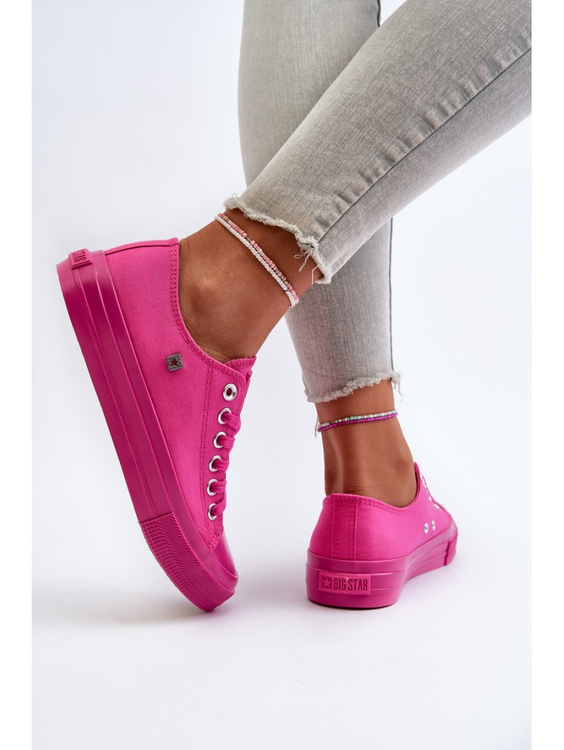 Classic Women's Sneakers Big Star NN274290 Fuchsia