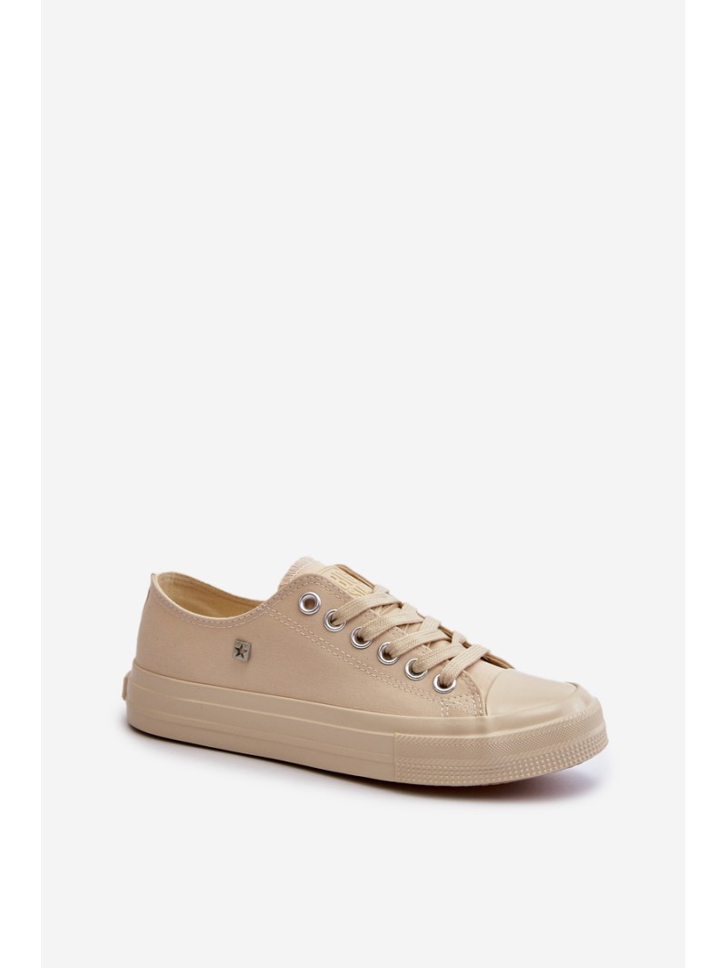 Classic Women's Sneakers Big Star NN274286 Beige