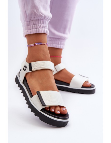 Women's Platform Sandals Big Star NN274777 White