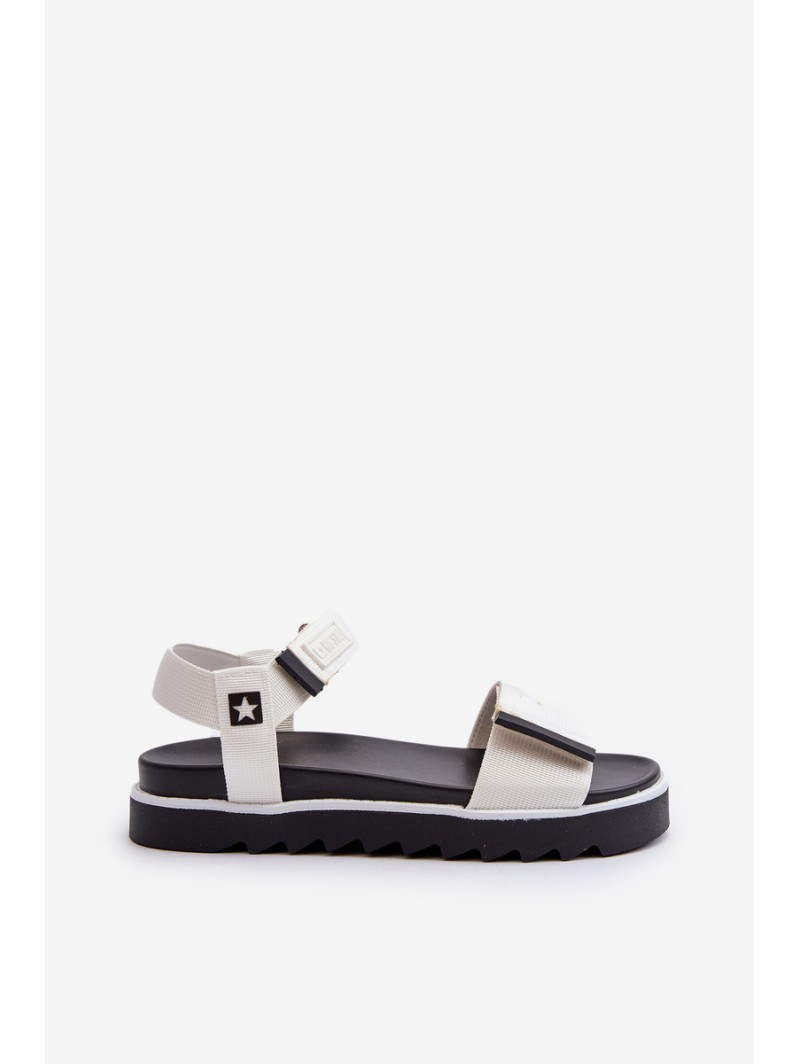 Women's Platform Sandals Big Star NN274777 White