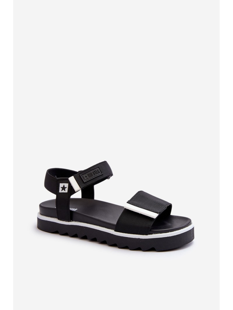 Women's Platform Sandals Big Star NN274778 Black