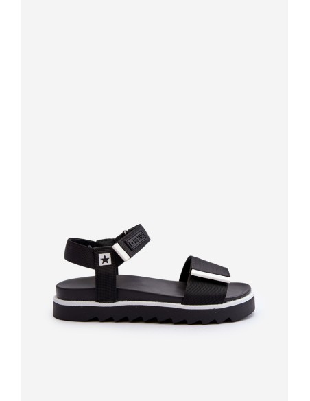 Women's Platform Sandals Big Star NN274778 Black